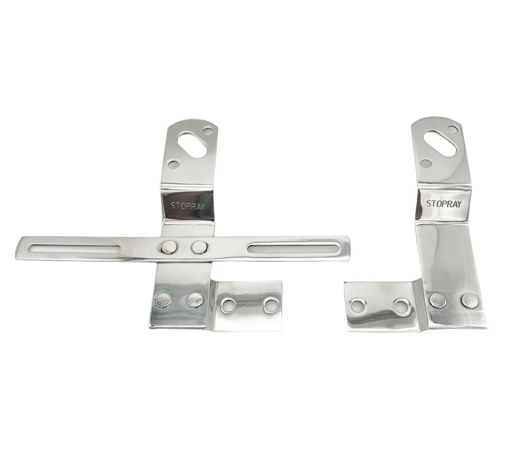 LH RH Stainless Steel Tail Light Bracket Replacement for 1947–1953 Chevy GMC