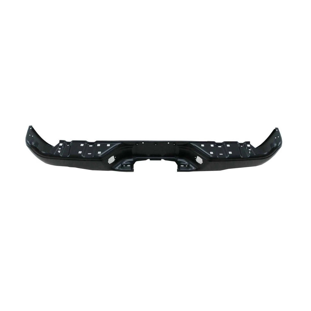 Replacement Ready to Paint Steel Rear Step Bumper Face Bar-See Compatible Chart