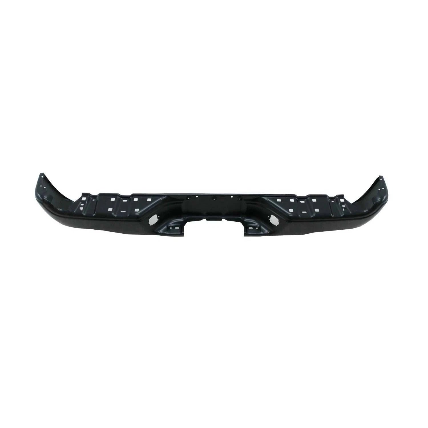 Replacement Ready to Paint Steel Rear Step Bumper Face Bar-See Compatible Chart