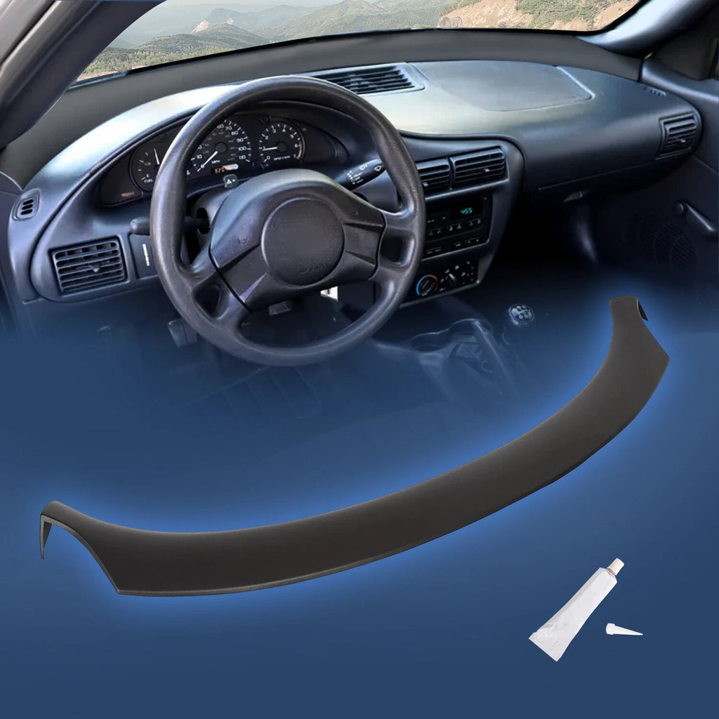 Dashboard Cap Cover for Chevrolet Cavalier (1995–2005) Molded Textured Black