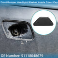 Front Left Washer Nozzle Cover Cap No. 51118048679 for BMW 528i (2011–2016) Gray