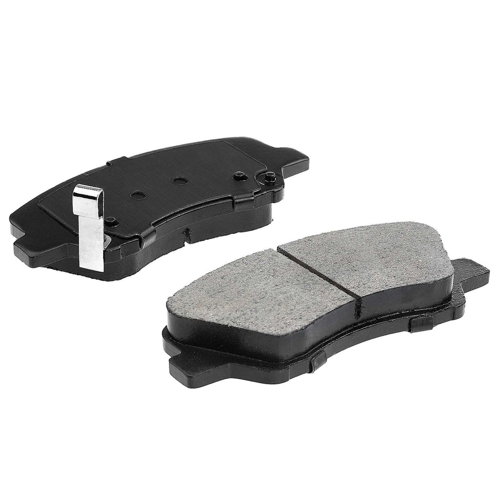 Front Disc Brake Rotors & Pads for Hyundai Accent, Kia Rio (2012–2017)