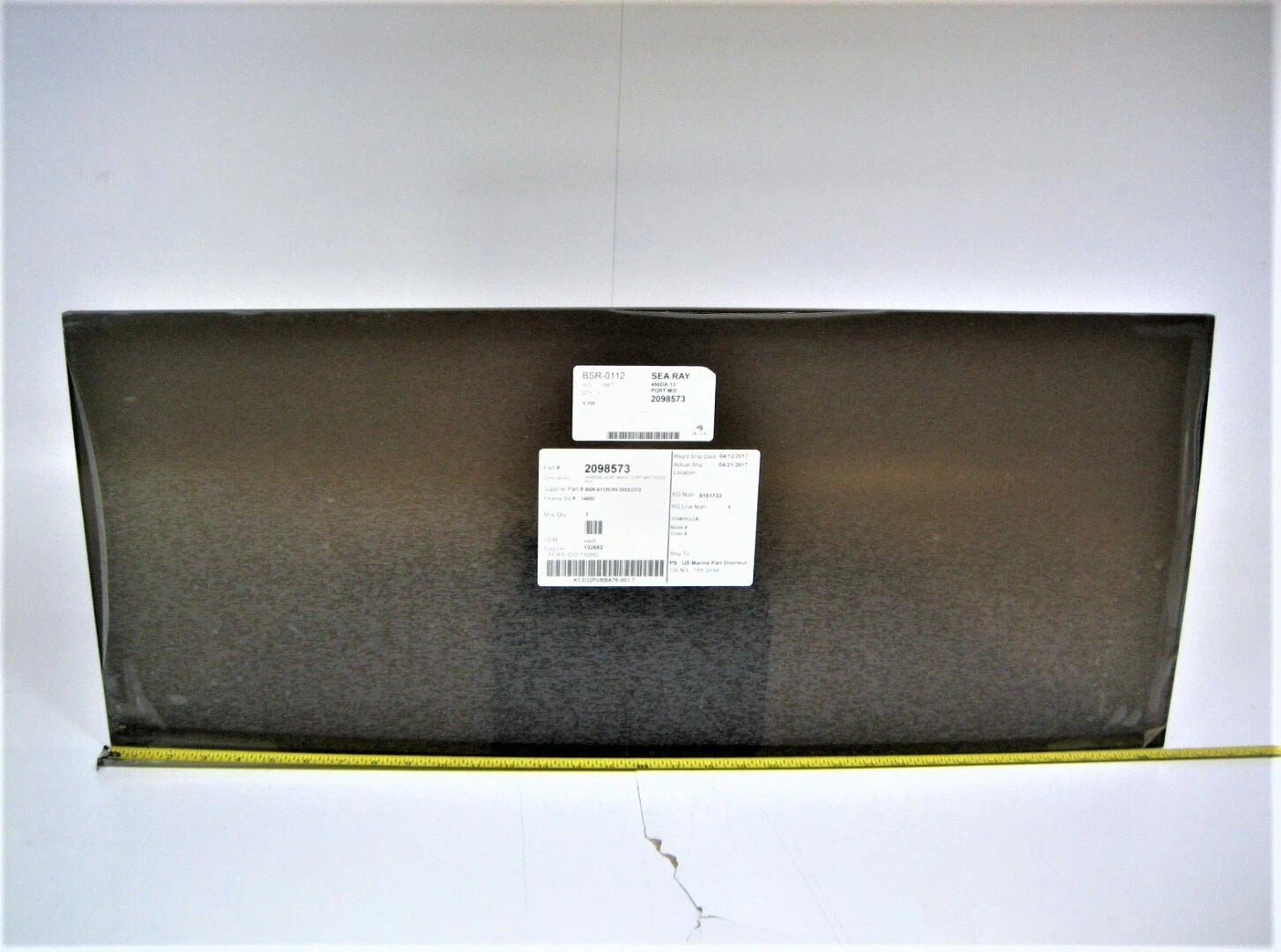Acrylic Window for Sea Ray 450DA Sundancer 2098573