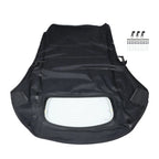Soft Top for Volkswagen Beetle (2003–2010) Black with DOT Approved Window