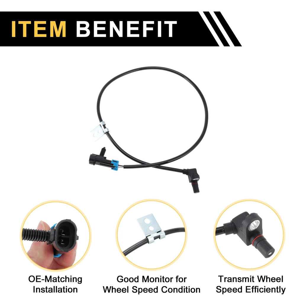 ABS Wheel Speed Sensor No. 15997039 for Chevrolet Malibu (2010–2018)