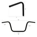 10" Rise Ape Hanger Handlebar for Harley Softail FLST FXST Sportster 883 1200