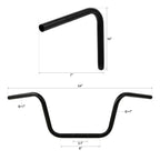 10" Rise Ape Hanger Handlebar for Harley Softail FLST FXST Sportster 883 1200
