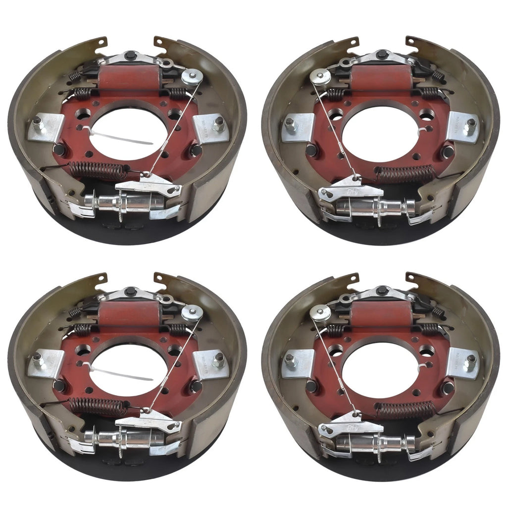Set of 4 12.25" Hydraulic Brakes for Dexter 9K-10K Trailer Axle 23-411 23-410