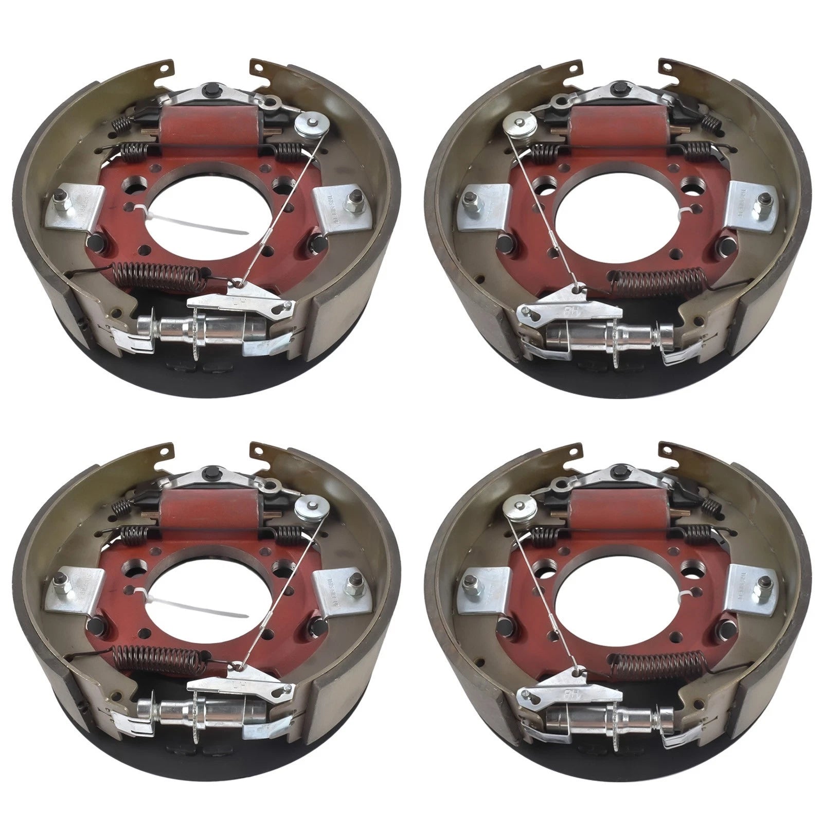 Set of 4 12.25" Hydraulic Brakes for Dexter 9K-10K Trailer Axle 23-411 23-410