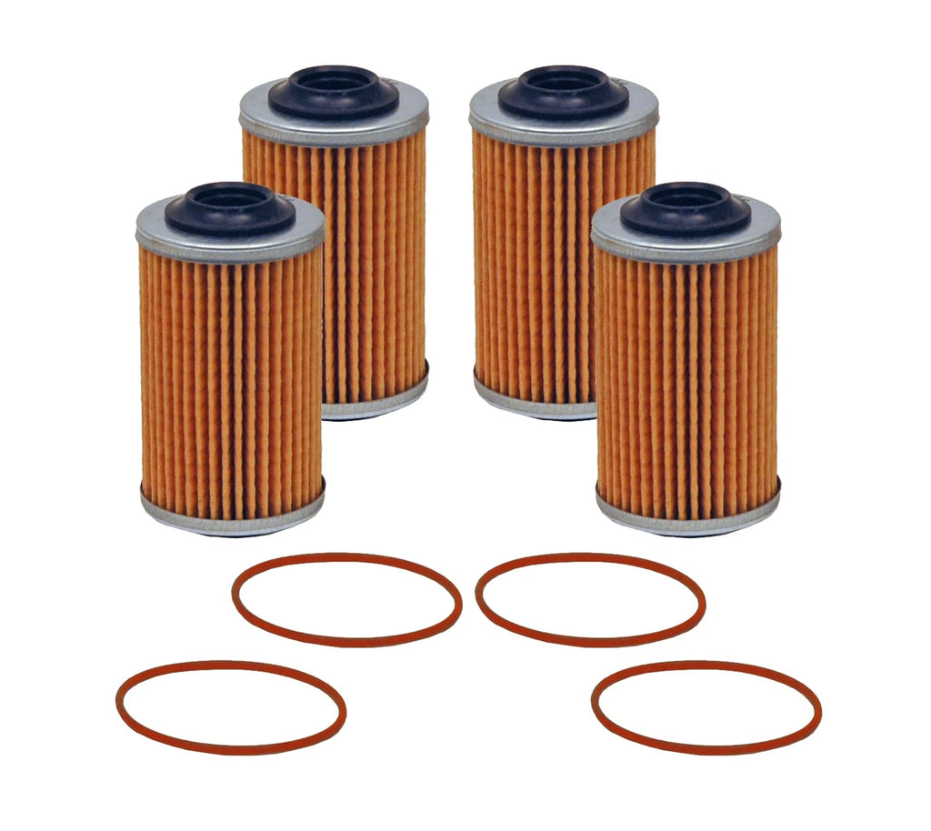 Set of 4 Wix Engine Motor Oil Filters for Cadillac Chevy GMC Pontiac Saab V6