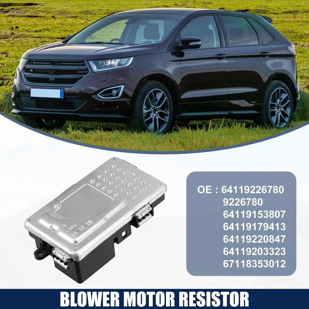 HVAC Blower Motor Resistor for BMW F10 F11 F01