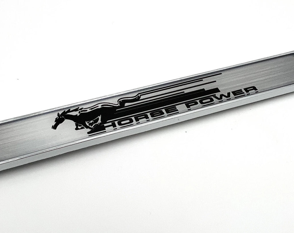 License Plate Frame Chrome Replacement for Ford Mustang (2015–2023)