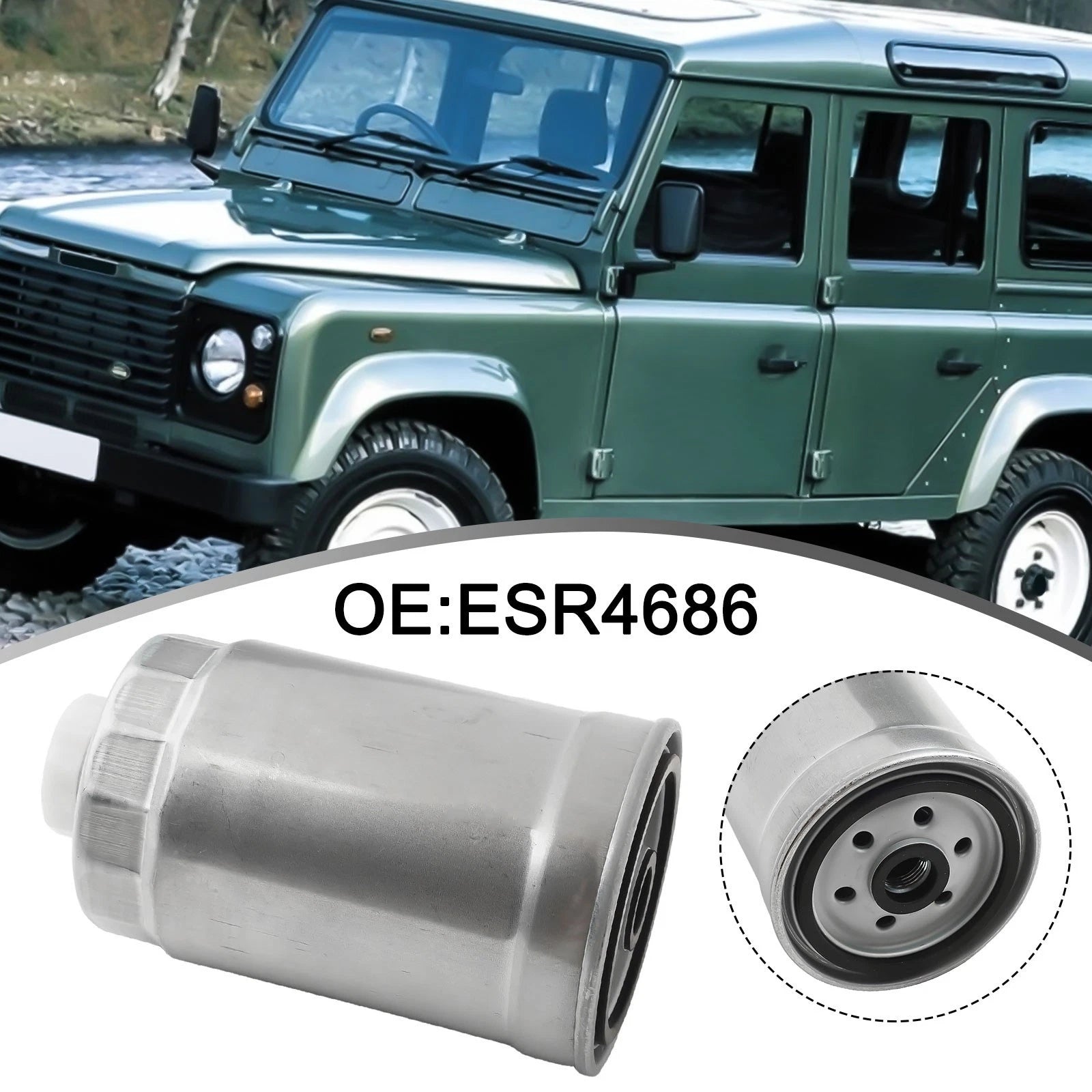Fuel Filter ESR4686 for Land Rover Defender TD5, Discovery (2000–2005)