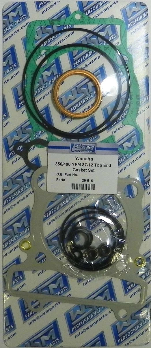Top End Gasket Kit for Yamaha 350/400 (1987–2013) 29-516