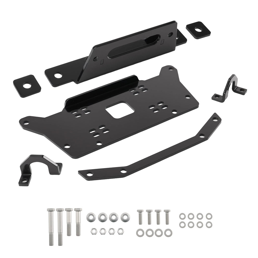 Powder Coated Steel Winch Mount for Honda Talon 1000 (2019–2023)