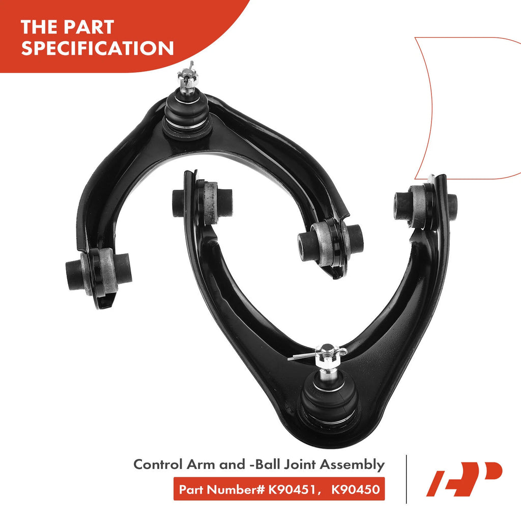 Set of 12 Front Control Arm Sway Bar Link Tie Rod Ends for Honda Civic (1996–2000)