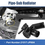 Radiator Coolant Filler Neck Pipe 21517-JP00A for Nissan Murano Quest (2009–2017)