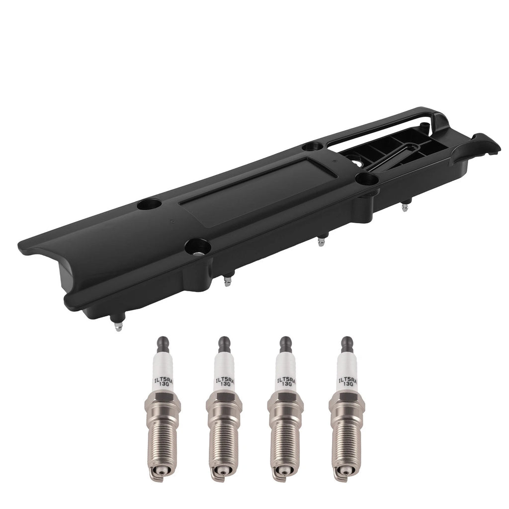 1x Ignition Coil + 4x Spark Plug for Saturn LW1 LW200 2.2L (2000–2003) UF391