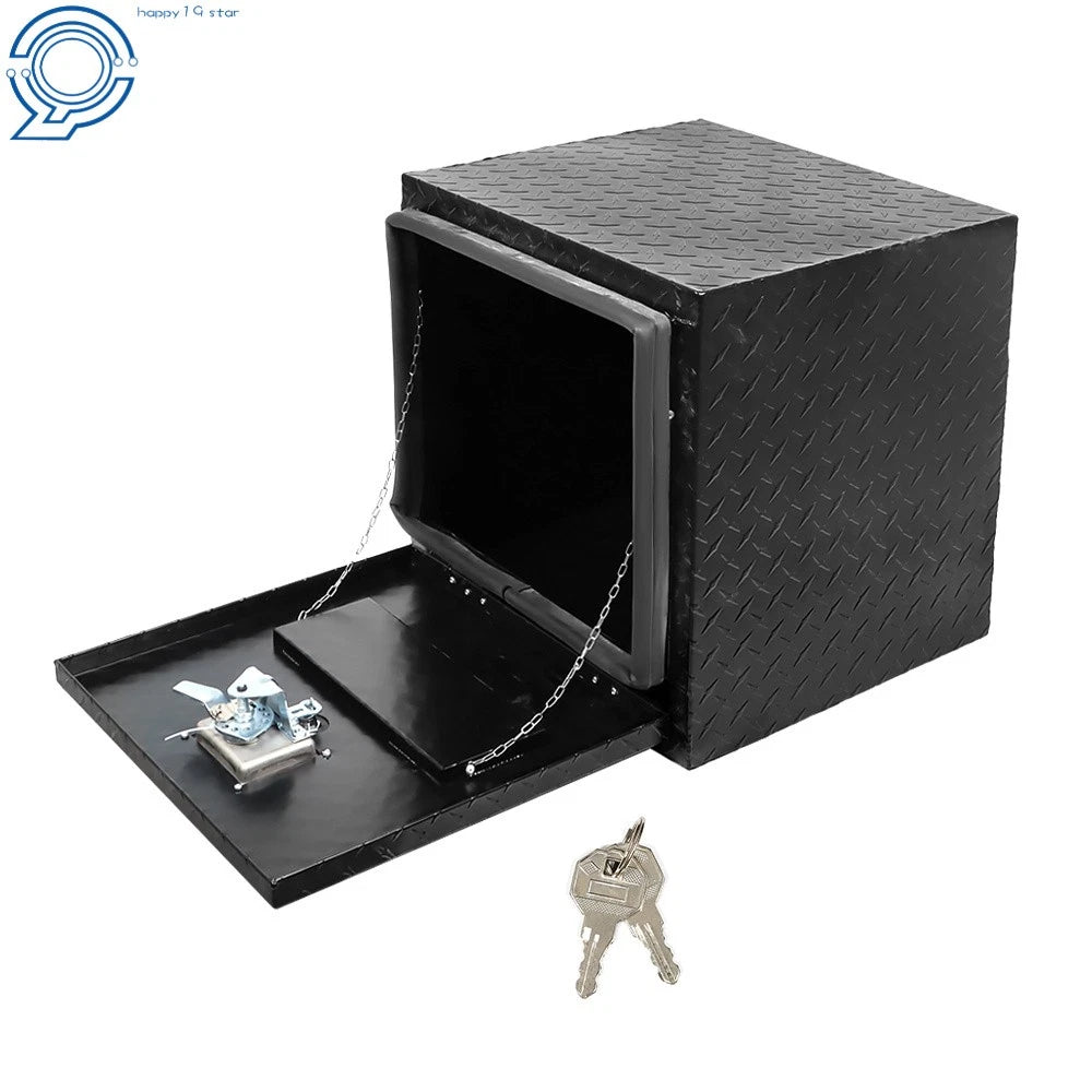 Heavy Duty Aluminum Tool Box for Trailer (18"X17"X18")