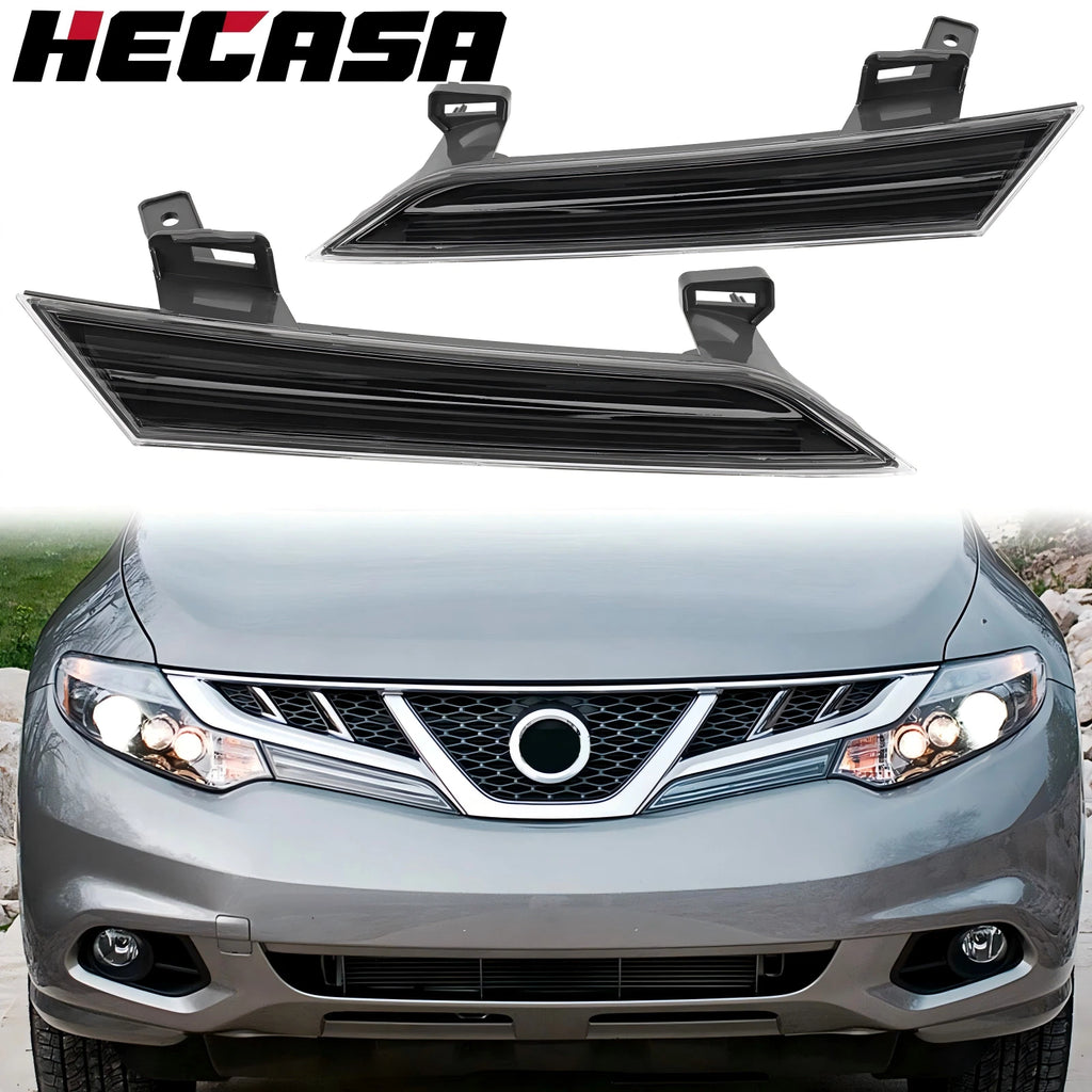 2Pcs Headlight Reflector Panel for Nissan Murano (2009–2014)