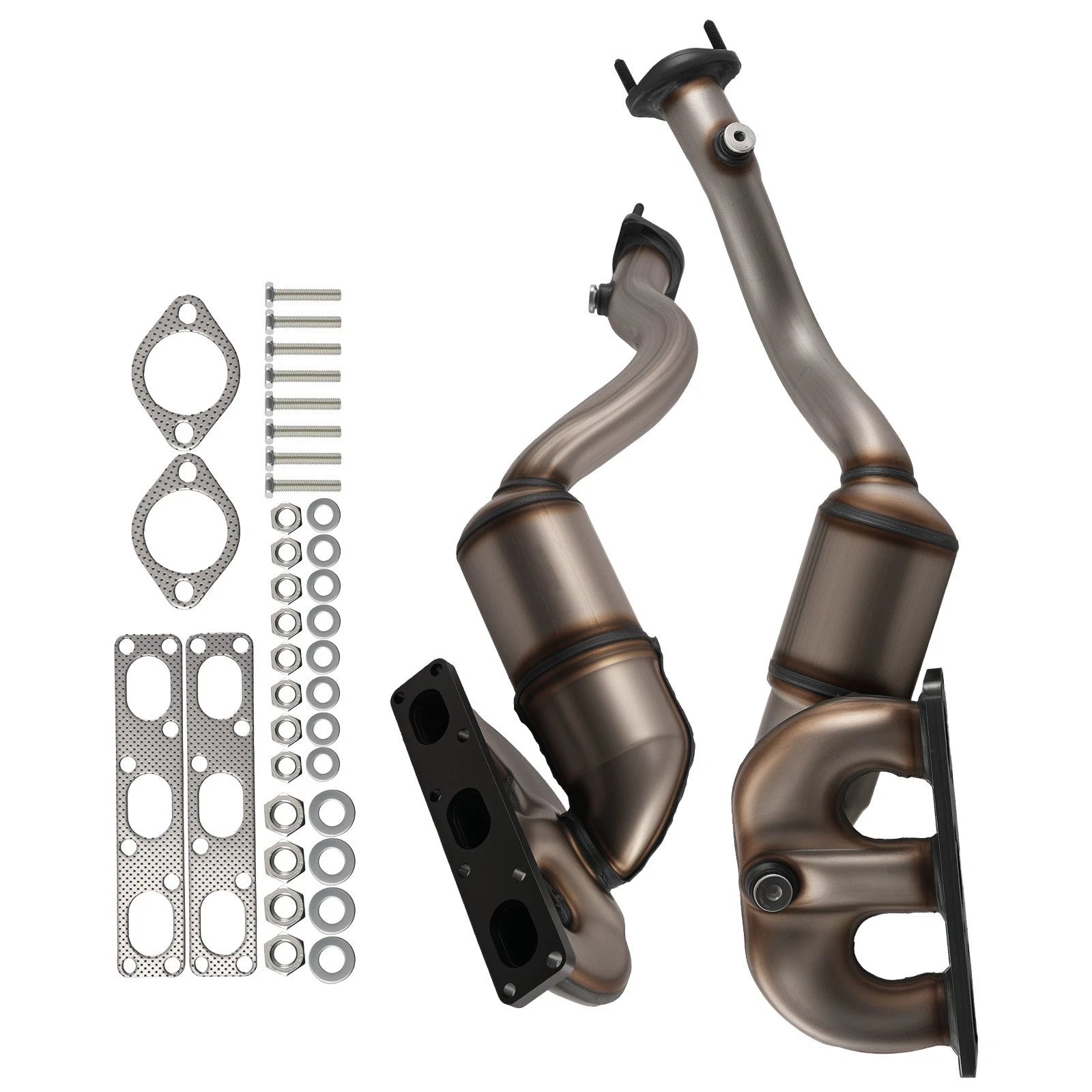 Set of 2 Manifold Catalytic Converters for BMW X5 (2001–2006) 3.0L
