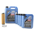 Oil Change Kit for Mercedes M256 (9L Liqui Moly Longtime High Tech 5W-30)
