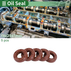 Set of 5 Oil Seal Rotary Shaft Seal 14x25x7mm for Various Models
