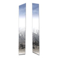 Diamond Grade 2pc Stainless Steel Upper License Bar Trim for 13-24 Cadillac ATS