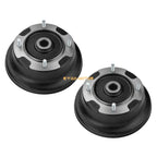 2 Rear Brake Drums with Bolts for Kawasaki KAF400 Mule 600 610 (2005–2016)