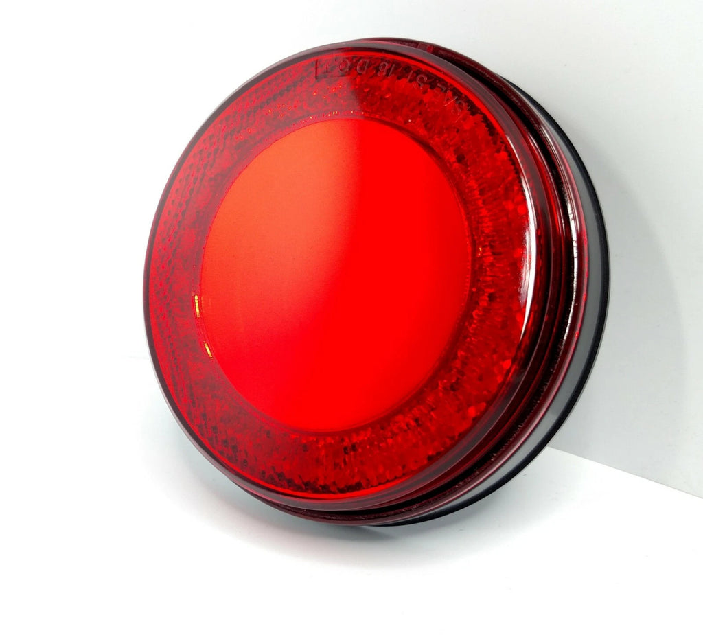 4 Inch Round LED Mirage Stop Replacement for Universal Trailer (2000–2026)