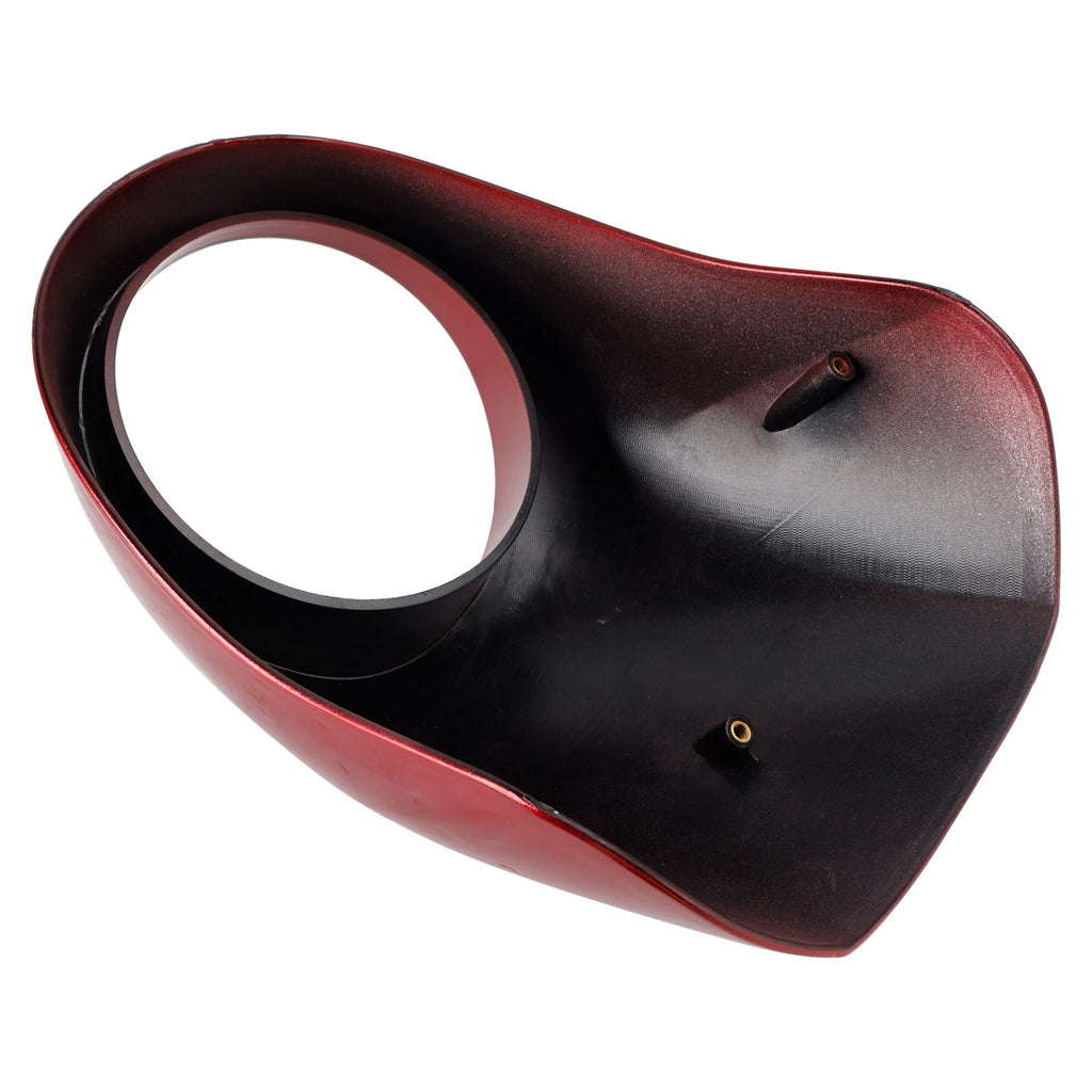 Headlight Fairing Light Cover for Harley Sportster Dyna XL 883 1200 FX (1973–up) Red