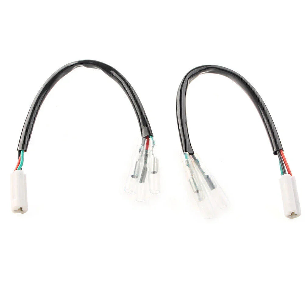 3-Wire Front Turn Signal Y-Adapter for Yamaha R1 R3 FZ07 FZ09 (2015-2023)