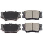 Set of 4 Rear Ceramic Brake Pads for Toyota Camry RAV4 Avalon Lexus