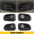 Set of 2 Front and Rear Interior Door Handles for Toyota Corolla Prizm (1993–1997)