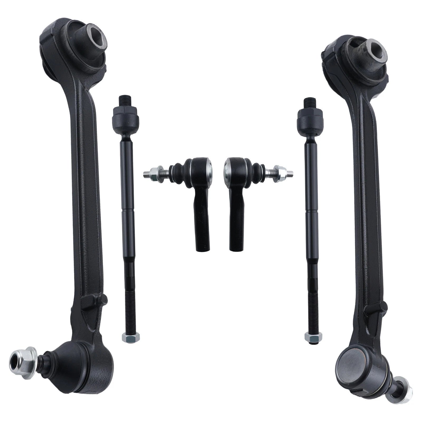Front Lower Control Arms Tie Rods for Dodge Charger Challenger Magnum (2005–2008)