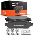 Set of 4 Rear Ceramic Brake Pads for Ford F-250 F-450 Super Duty