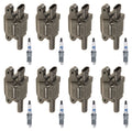 Set of 8 Ignition Coils & 8 Spark Plugs for Chevy Silverado 1500 (2007–2013)