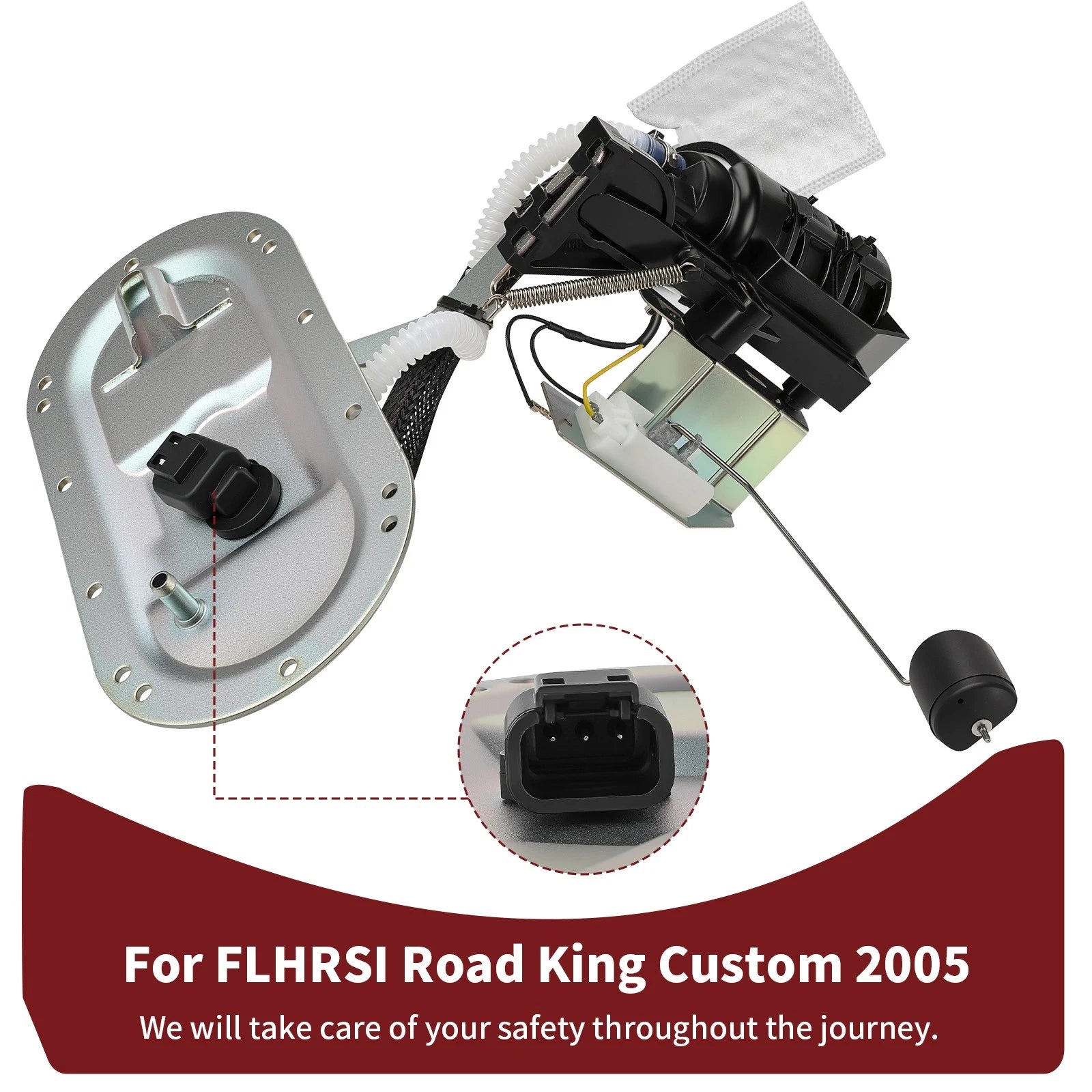 Fuel Pump Module Assembly for Harley Davidson Road King Custom EFI (2005)