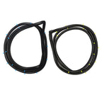 Door Rubber Weatherstrip Seal Rear L+R Fits Datsun Sunny B210 120Y 4D Sedan D05