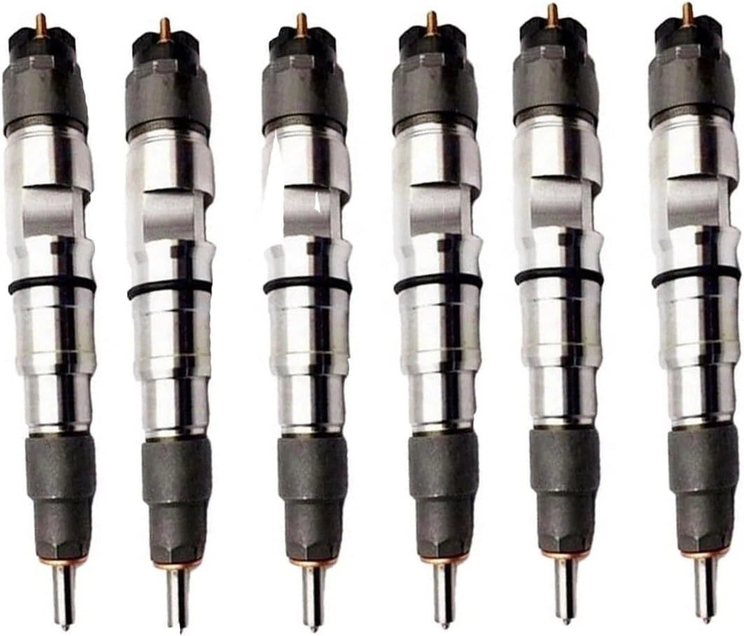 6X Fuel Injector 0445120180 0445120143 for Navistar G13 13.0L (2008–2009)