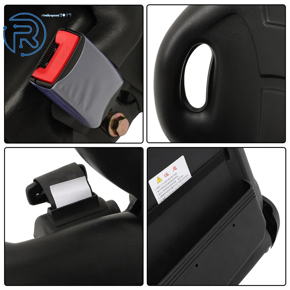 Forklift Seat for Toyota (With Seatbelt & Switch, 70° Adjustable Backrest)