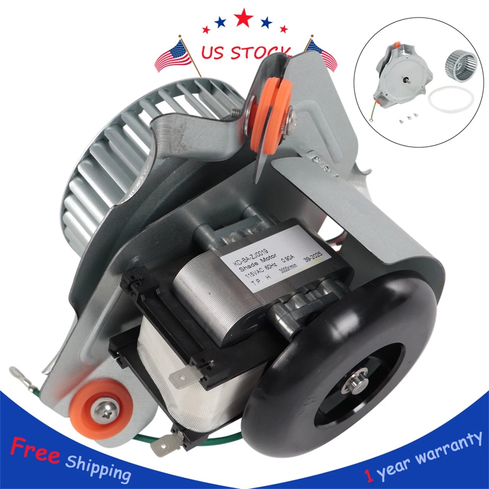 Furnace Draft Inducer Blower Motor Assembly for Jakel 