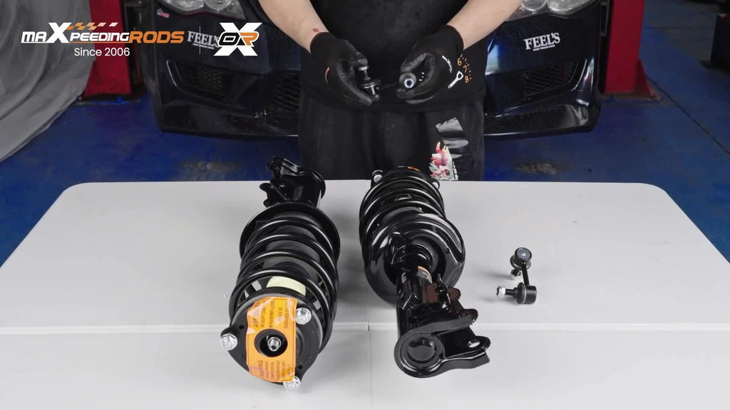 Set of 2 Front Quick Struts w/Sway Bar Links for Honda Civic (2006–2011)