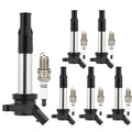 Set of 6 Ignition Coils & Spark Plugs for Suzuki Verona (2006)