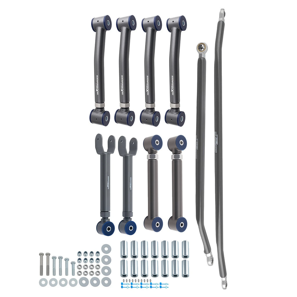 Steering Crossover Kit + Adjustable Control Arms for Jeep Wrangler TJ (1997–2006)