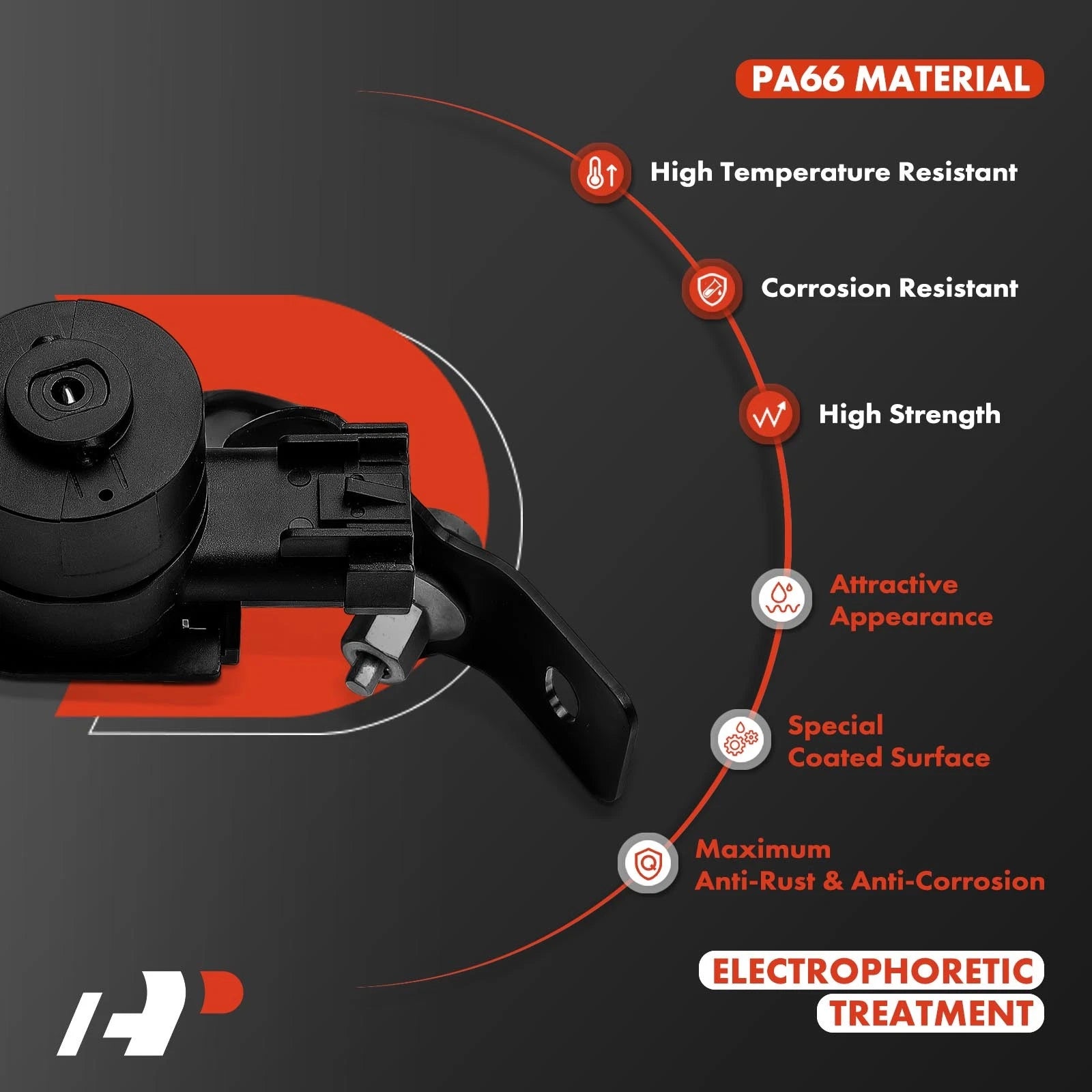 Front Ride Height Level Sensor for Jeep Wrangler Gladiator (2019)
