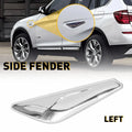 Chrome Left Side Fender Finisher Trim for BMW X4 (2015–2017)