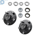 Set of 2 Spindles for 3500 lbs Trailer Hub (5 on 5.5)
