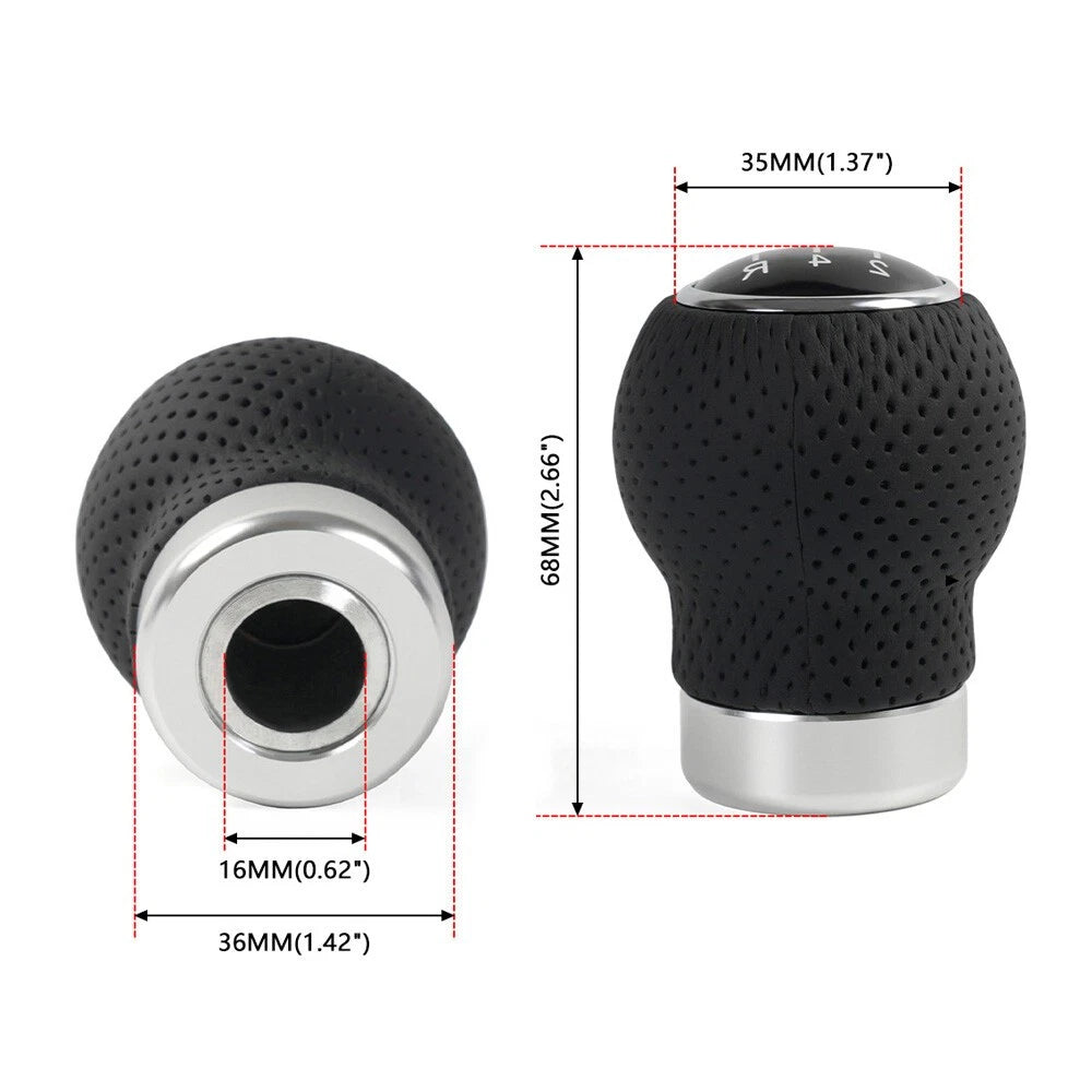 5 Speed Black Leather Shift Knob for Ford Ranger (1988–2011)
