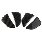 4 x Carbon Fiber Interior Door Bowl Cover Trim for Subaru Forester (2013-2018)
